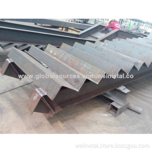 Galvanizing outdoor steel staircase